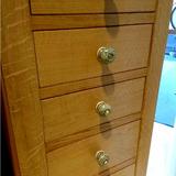 Oak drawer unit