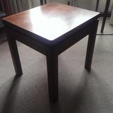Small mahogany table