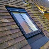 Conservation roof window installation