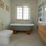 Architectural bathroom with freestanding bath 2