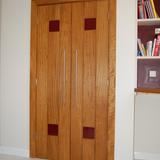Iroko cupboard doors
