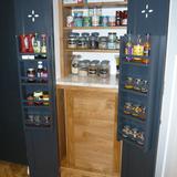 Oak fitted pantry 1