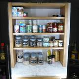 Oak fitted pantry 2